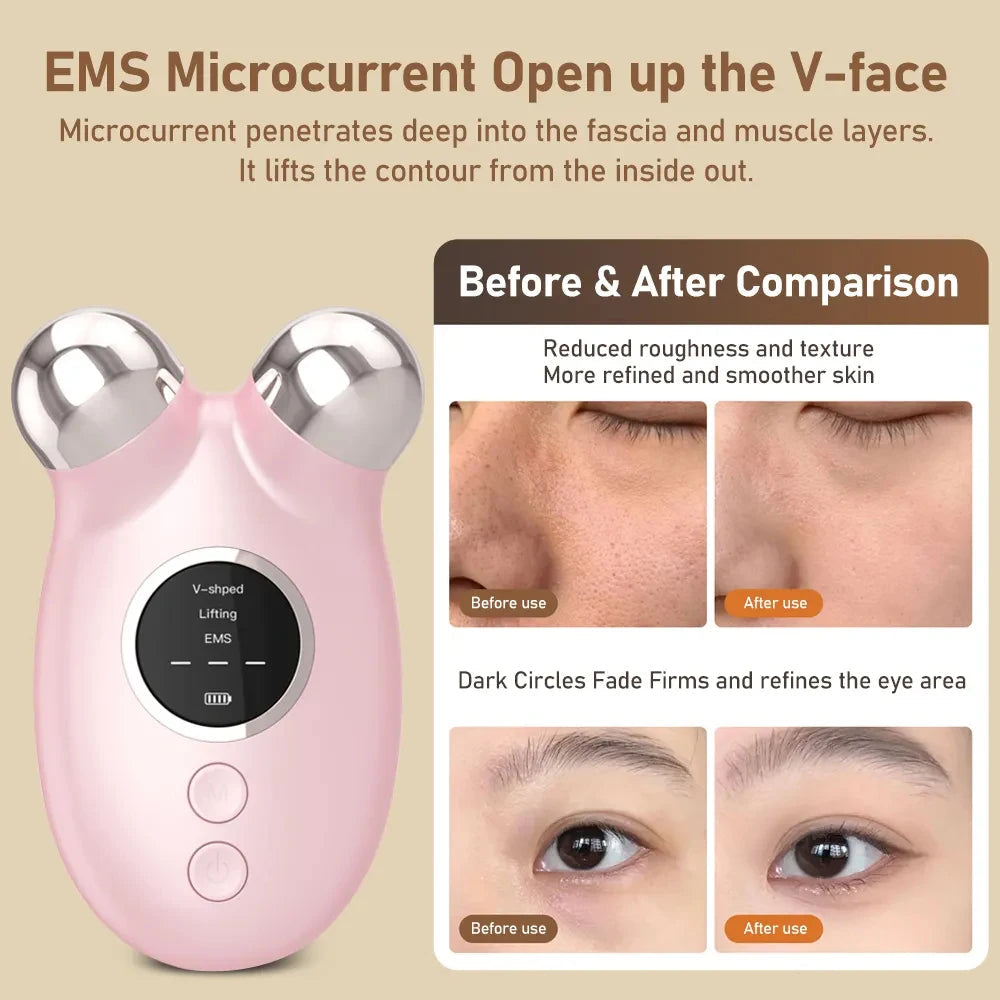 Pro-Lift EMS Microcurrent Facial Sculpting Device | Nurse-Approved At-Home Facial Toning